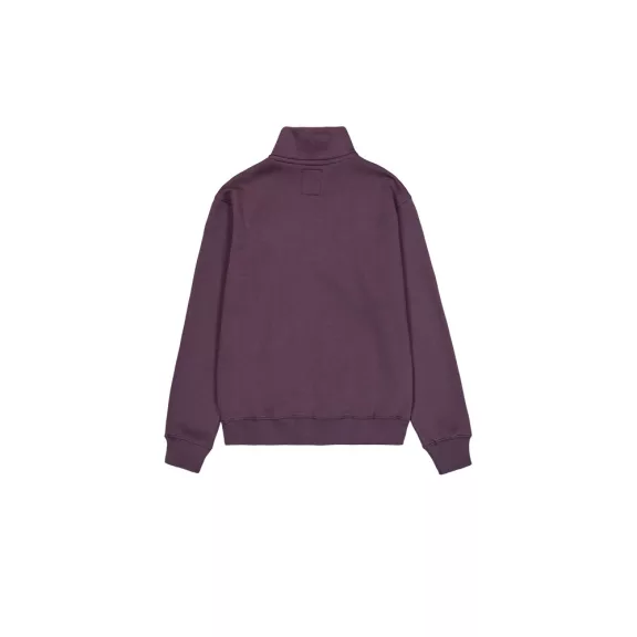 Half Zip Sweater SL - plum