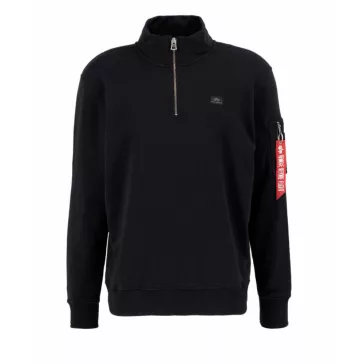 X-Fit Half Zip Sweater - black