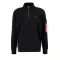 X-Fit Half Zip Sweater - black