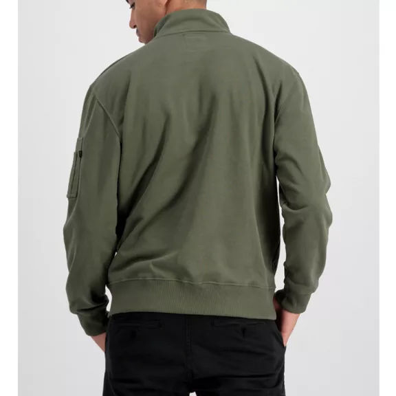 X-Fit Half Zip Sweater - dark green