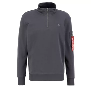 X-Fit Half Zip Sweater - vintage grey