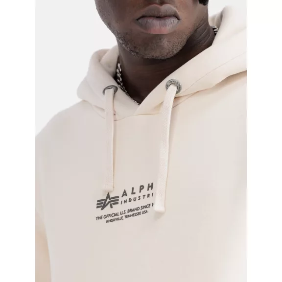 Nylon Pocket Hoody - jet stream white