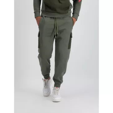 Sweat Nylon Cargo Jogger - dark olive