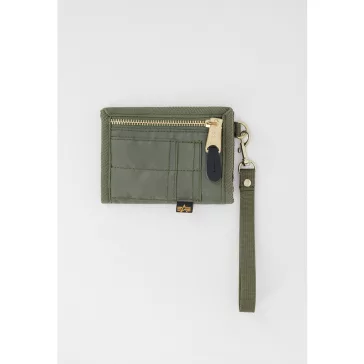 Utility Wallet - sage green