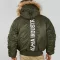 45P Hooded Custom - dark green
