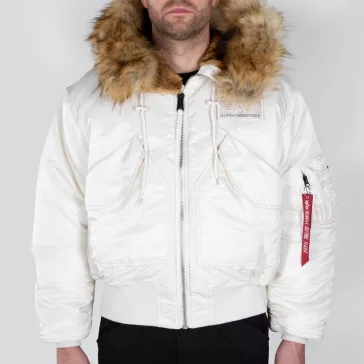 45P Hooded Custom - jet stream white