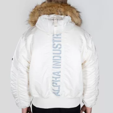 45P Hooded Custom - jet stream white