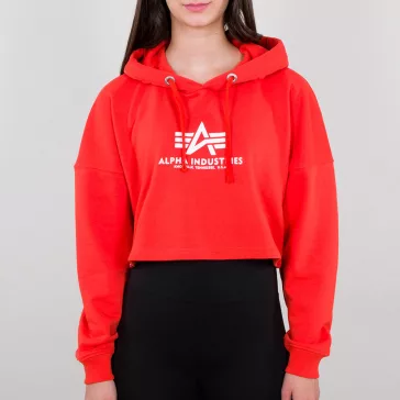 Basic Hoody COS Woman - atomic red