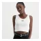 Basic Crop-Tank SL Woman - white