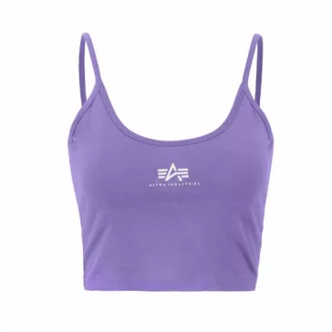 Basic Crop-Top SL Woman - electric violet
