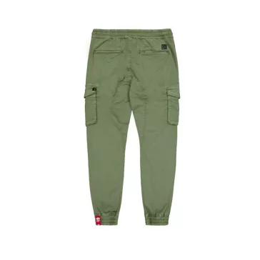 Cotton Twill Jogger - vintage green