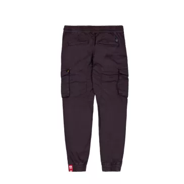 Cotton Twill Jogger - plum