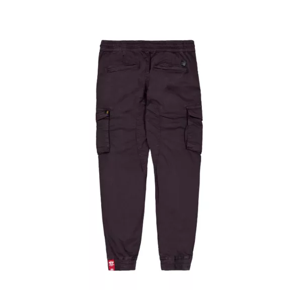 Cotton Twill Jogger - plum