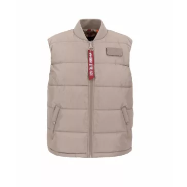 Puffer Vest LW - vintage sand