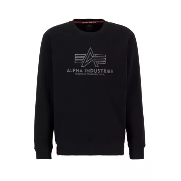 Basic Sweater Embroidery - black/gunmetal