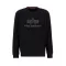 Basic Sweater Embroidery - black/gunmetal