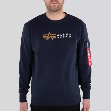 Alpha Label Sweater - replica blue