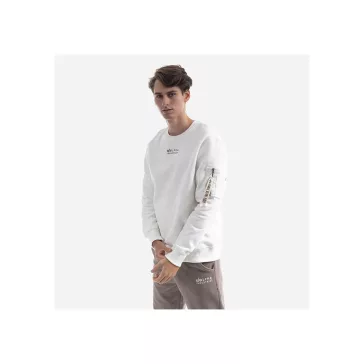 Organics EMB Sweater - organic white