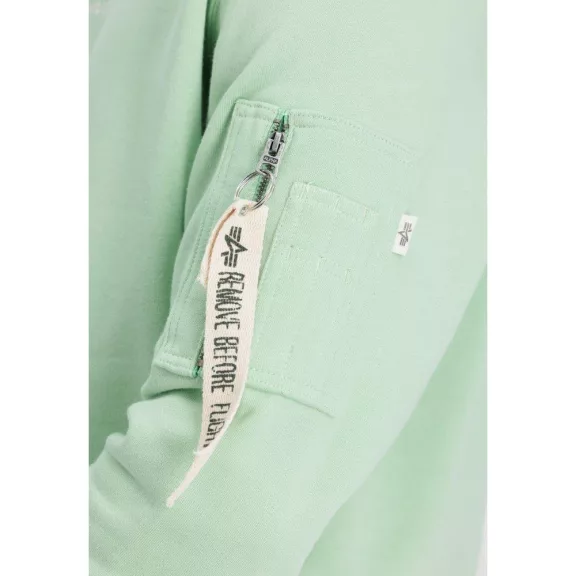 Organics EMB Sweater - organic mint