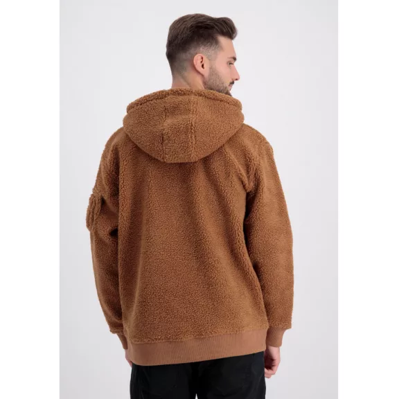Teddy Hoody - camel
