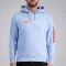 Alpha Label Hoody - light blue