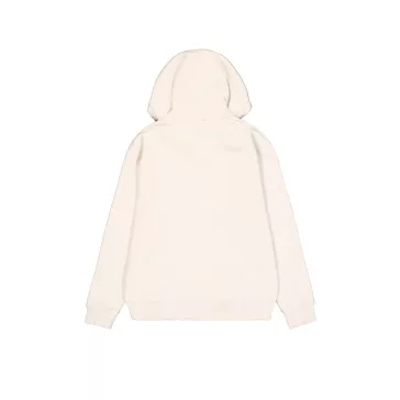 Basic Zip Hoodie SL - vintage white