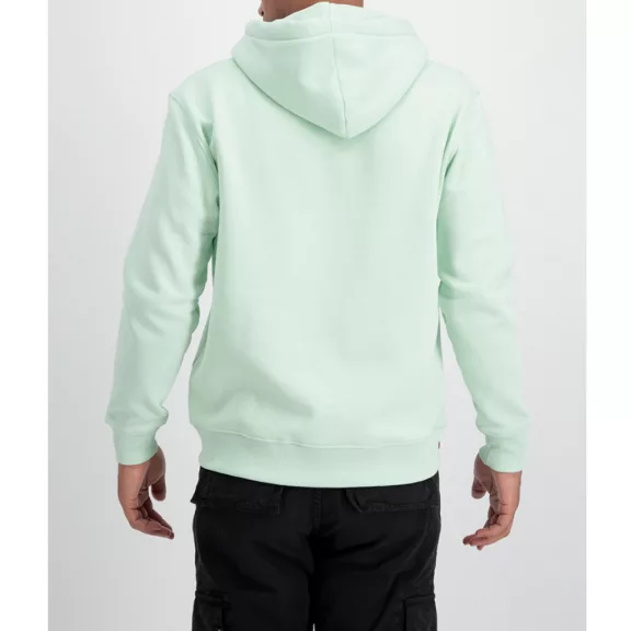 Basic Zip Hoody SL - mint