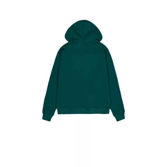 Basic Zip Hoody SL - force green
