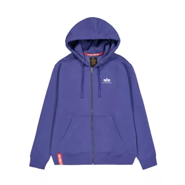Basic Zip Hoodie SL - night purple