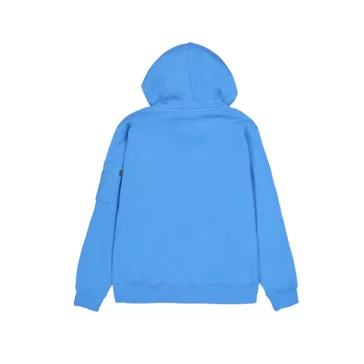 Basic Zip Hoodie SL - mediteranian blue
