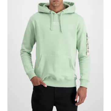 Organics EMB Hoody - organic mint