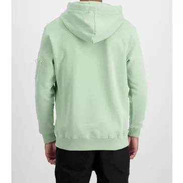 Organics EMB Hoody - organic mint