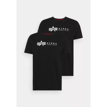 Alpha Label T 2 Pak - black