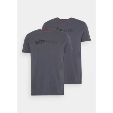 Alpha Label T 2 Pak - greyblack/black