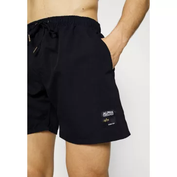 Label Swim Short - black