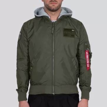 MA-1 TT Hood Custom - dark olive