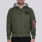 MA-1 TT Hood Custom - dark olive