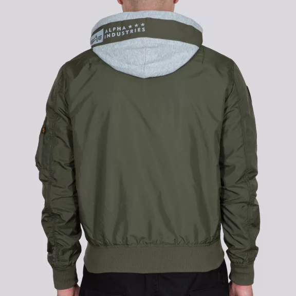 MA-1 TT Hood Custom - dark olive