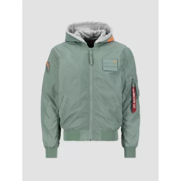 MA-1 TT Hood Custom - dusty green