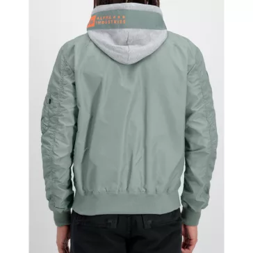 MA-1 TT Hood Custom - dusty green