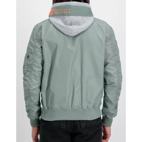 MA-1 TT Hood Custom - dusty green