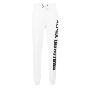 Big Letters Jogger - white