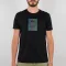 Rainbow Reflective Label T - black