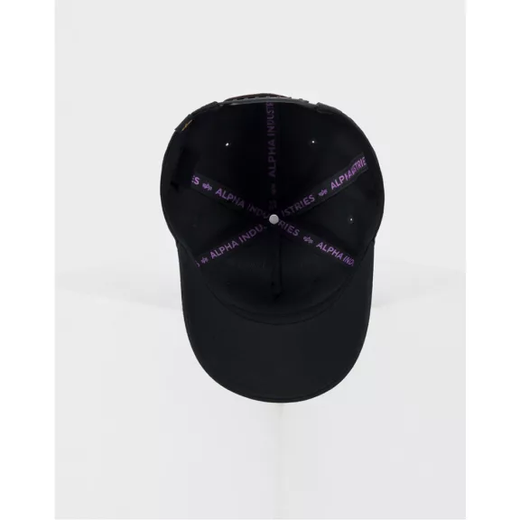 Alpha Cap - black/dark magenta