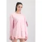 Basic Long Sweater OS Woman - pastel pink