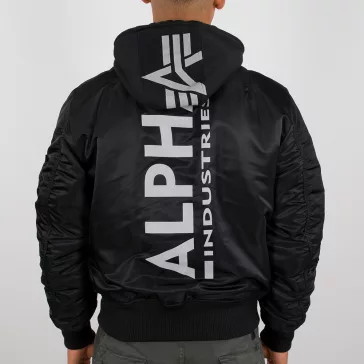 MA-1 ZH Backprint - black/reflective