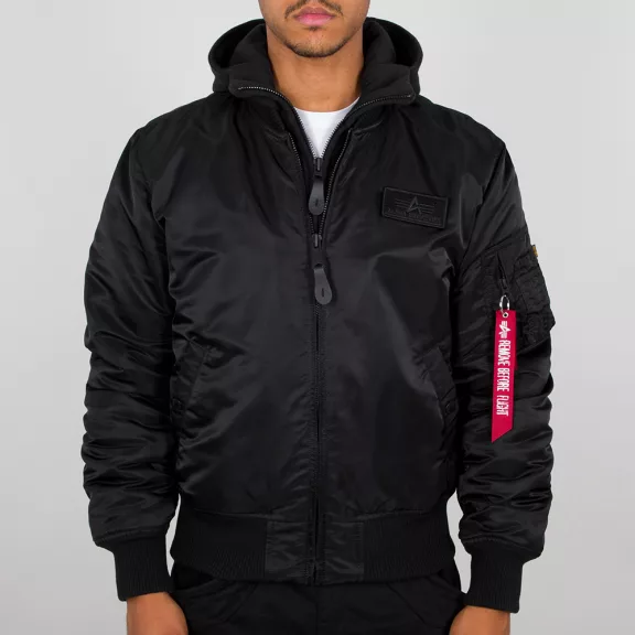MA-1 ZH Backprint - black/reflective