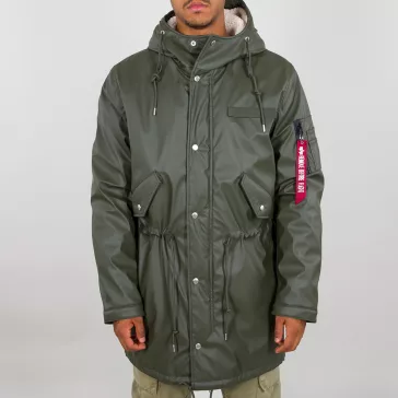 Raincoat TL - dark olive