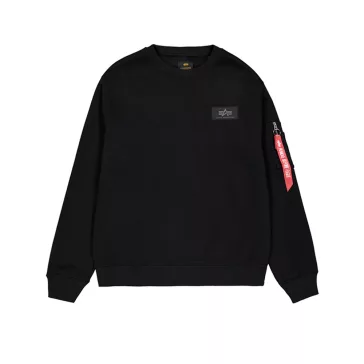 Back Print Sweatshirt - black
