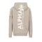 Back Print Zip Hoody - vintage sand